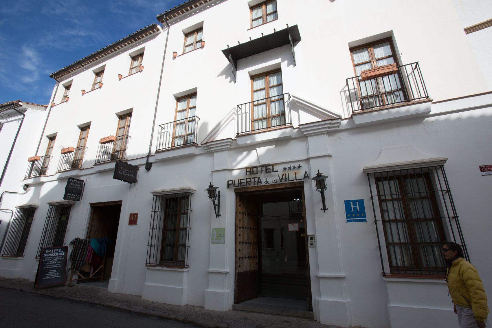 Puerta De La Villa Grazalema Exterior foto